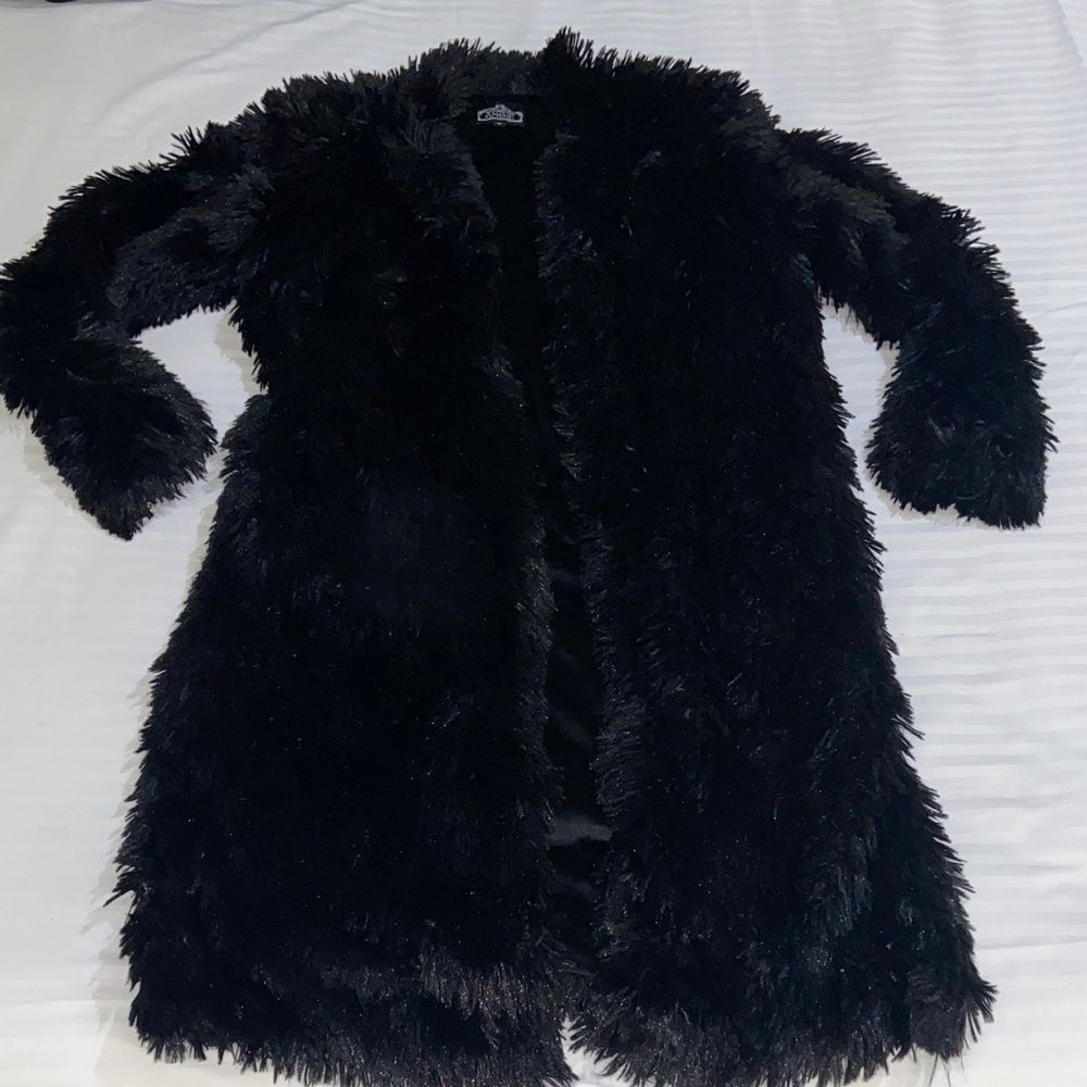 Angie Black Teddy Jacket